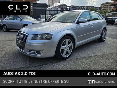 Usata Audi A3 Sportback Ambition 140 CV (102 kW) 2005 Grigio Utilitaria