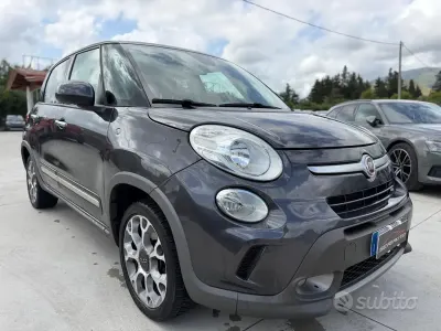 Usata Fiat 500L Trekking 84 CV (61 kW) 2017 Grigio Monovolume