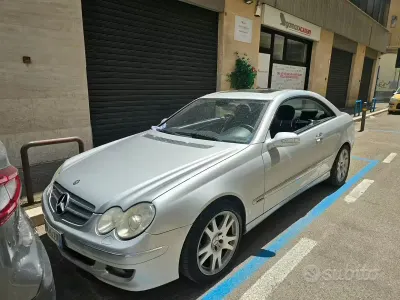 Usata Mercedes CLK220 150 CV (110 kW) 2006 Grigio Coupé
