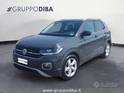 Usata VW T-Cross Advance 116 CV (85 kW) 2019 Grigio SUV