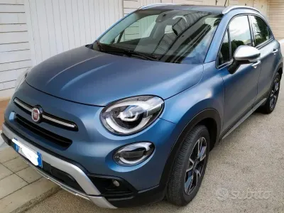 Usata Fiat 500X Cross 95 CV (69 kW) 2019 Blu SUV