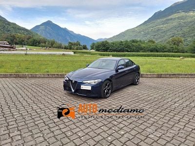 Usata Alfa Romeo Giulia Veloce 211 CV (155 kW) 2018 Blu Berlina