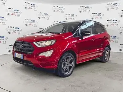 Usata Ford Ecosport Titanium 101 CV (74 kW) 2018 Bordeaux SUV