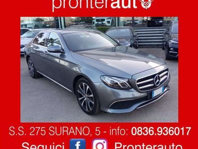 Usata Mercedes E300 194 CV (142 kW) 2019 Grigio Berlina