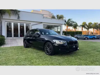 Usata BMW 118 M Sport 143 CV (105 kW) 2014 Nero Utilitaria