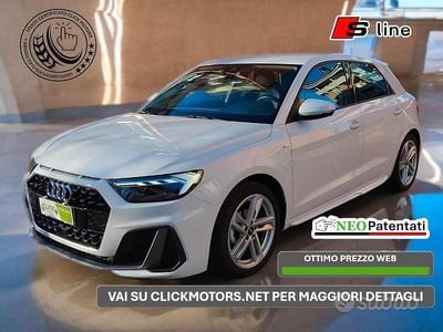 Usata Audi A1 Sportback S-Line 95 CV (69 kW) 2021 Bianco Utilitaria