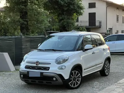 Usata Fiat 500L Cross 95 CV (69 kW) 2018 Bianco Monovolume