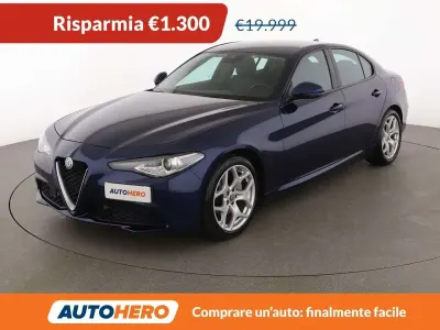 Usata Alfa Romeo Giulia Executive 160 CV (117 kW) 2020 Blu/azzurro Berlina