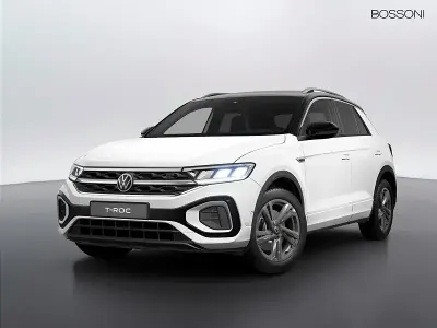 Usata VW T-Roc R-line Plus 150 CV (110 kW) 2025 Bianco SUV