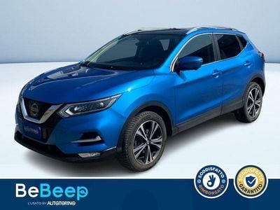Usata Nissan Qashqai Tekna+ 116 CV (85 kW) 2017 Azzurro metallizzato SUV
