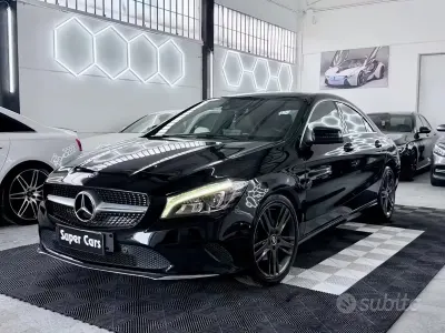 Usata Mercedes CLA200 AMG 136 CV (100 kW) 2018 Nero Berlina