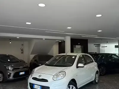Usata Nissan Micra Tekna 80 CV (58 kW) 2011 Bianco Utilitaria