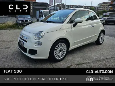 Usata Fiat 500 Lounge 69 CV (50 kW) 2012 Bianco Berlina
