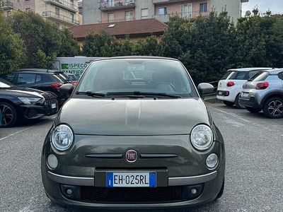 Usata Fiat 500C 85 CV (62 kW) 2011 Verde Cabrio