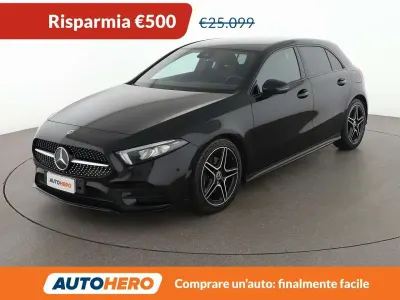 Usata Mercedes A180 AMG line 116 CV (85 kW) 2022 Nero Berlina