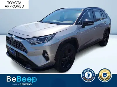 Usata Toyota RAV4 Hybrid Style 218 CV (160 kW) 2020 Argento SUV