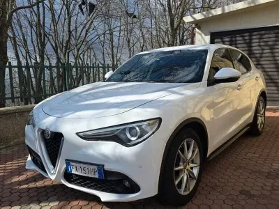 Brugt Alfa Romeo Stelvio Executive 190 HK (139 kW) 2019 Hvid SUV