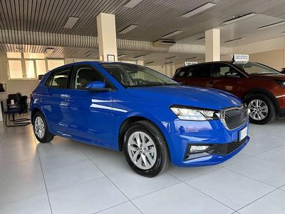 Usata Skoda Fabia Selection 95 CV (69 kW) 2024 Blu mediterraneo Utilitaria
