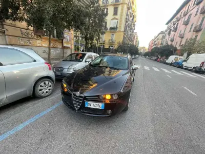 Usata Alfa Romeo 159 Exclusive 200 CV (147 kW) 2009 Nero Station wagon