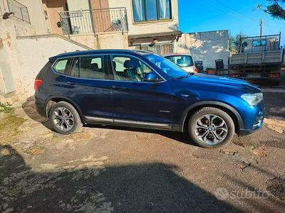 Usata BMW X3 150 CV (110 kW) 2016 Blu SUV