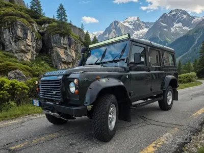 Usata Land Rover Defender S 122 CV (89 kW) 2008 Verde Station wagon