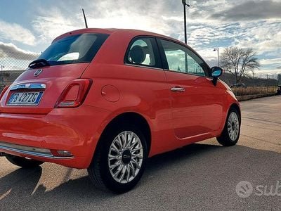 Usata Fiat 500 75 CV (55 kW) 2016 Rosso Berlina