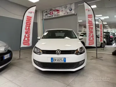 Begagnad VW Polo Trendline 60 HK (44 kW) 2012 Svart Halvkombi