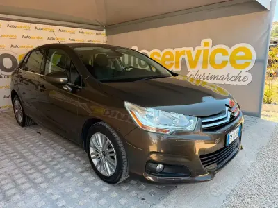 Usata Citroën C4 Seduction 112 CV (82 kW) 2013 Grigio Berlina