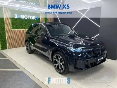 Usata BMW X5 M Sport 286 CV (210 kW) 2023 Bluazzurro SUV