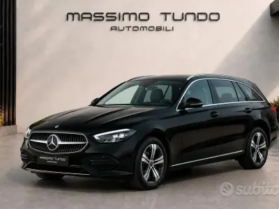 Usata Mercedes C200 Advanced Plus 163 CV (119 kW) 2025 Nero Station wagon