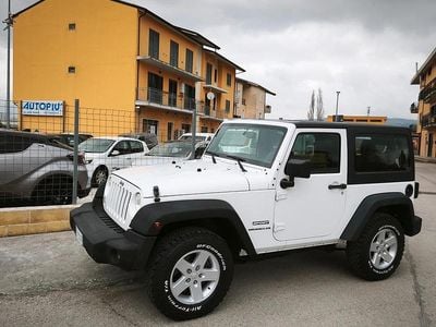Usata Jeep Wrangler Sport 200 CV (147 kW) 2016 Bianco SUV