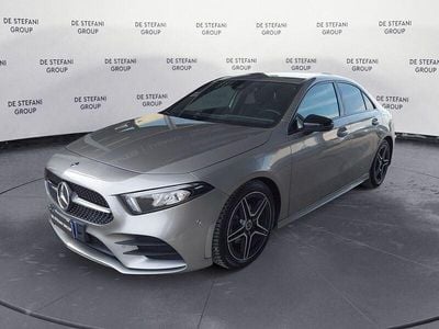 Begagnad Mercedes A180 Premium 116 HK (85 kW) 2019 Silver Sedan