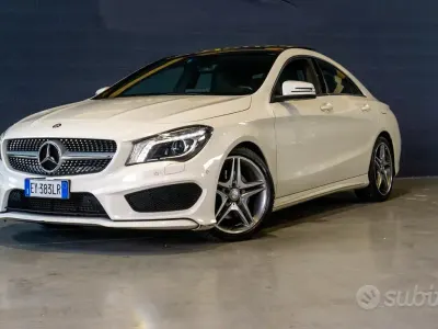 Begagnad Mercedes CLA220 Premium 177 HK (130 kW) 2015 Vit Sedan