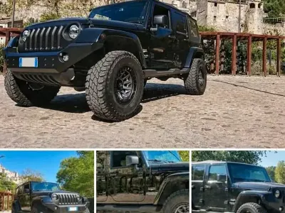 Usata Jeep Wrangler Sahara 200 CV (147 kW) 2013 Nero SUV