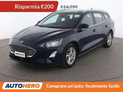 Usata Ford Focus Business Edition 120 CV (88 kW) 2019 Blu Station wagon