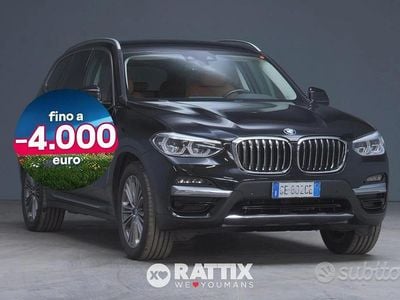 Usata BMW X3 Luxury Line 292 CV (214 kW) 2021 Nero SUV