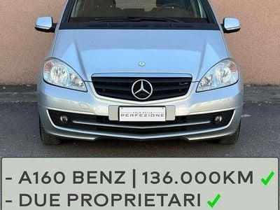 Usata Mercedes A160 Executive 95 CV (69 kW) 2010 Argento Monovolume