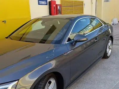 Usata Audi A5 190 CV (139 kW) 2019 Grigio Coupé