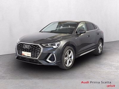 Usata Audi Q3 Sportback S-Line 150 CV (110 kW) 2022 Grigio daytona perlato SUV