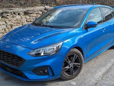 Begagnad Ford Focus ST-Line 150 HK (110 kW) 2019 Blå Sedan