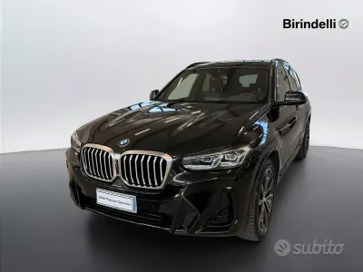 Usata BMW X3 M Sport 190 CV (139 kW) 2024 Nero SUV