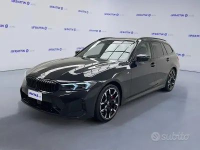 Usata BMW 320e M Sport 190 CV (139 kW) 2025 Nero Station wagon