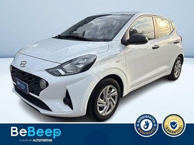 Bianco Usata 2022 Hyundai i10 Advanced Plus Utilitaria | 11.900 € (Buon prezzo)