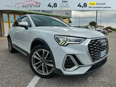 Usata Audi Q3 Sportback S-Line 150 CV (110 kW) 2020 Bianco SUV