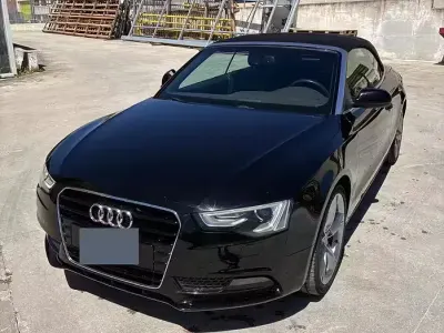 Usata Audi A5 Cabriolet 170 CV (125 kW) 2014 Nero Cabrio