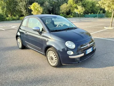 Usata Fiat 500 Lounge 69 CV (50 kW) 2011 Bluazzurro Berlina