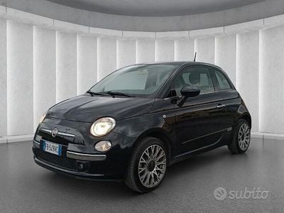Usata Fiat 500 Lounge 95 CV (69 kW) 2015 Nero Utilitaria