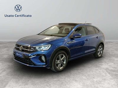 Usata VW Taigo R-line 110 CV (80 kW) 2022 Reef blue metallizzato SUV