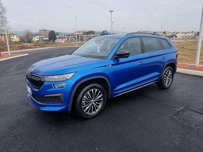 Usata Skoda Kodiaq SportLine 150 CV (110 kW) 2023 Blu/azzurro SUV
