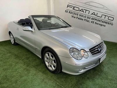 Usata Mercedes CLK240 Elegance 170 CV (125 kW) 2006 Argento Cabrio